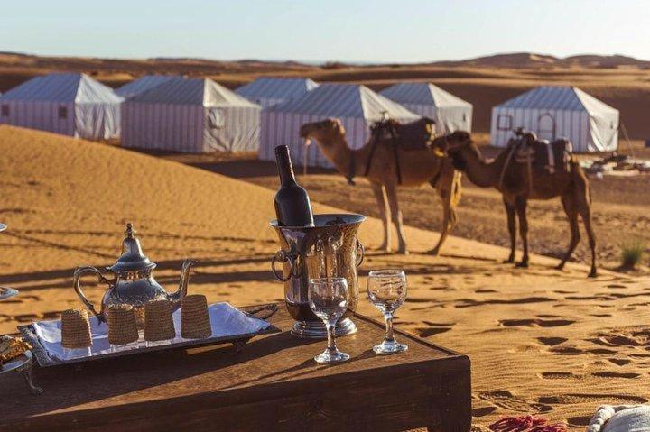 Merzouga Luxury Traditional Camp Exterior foto